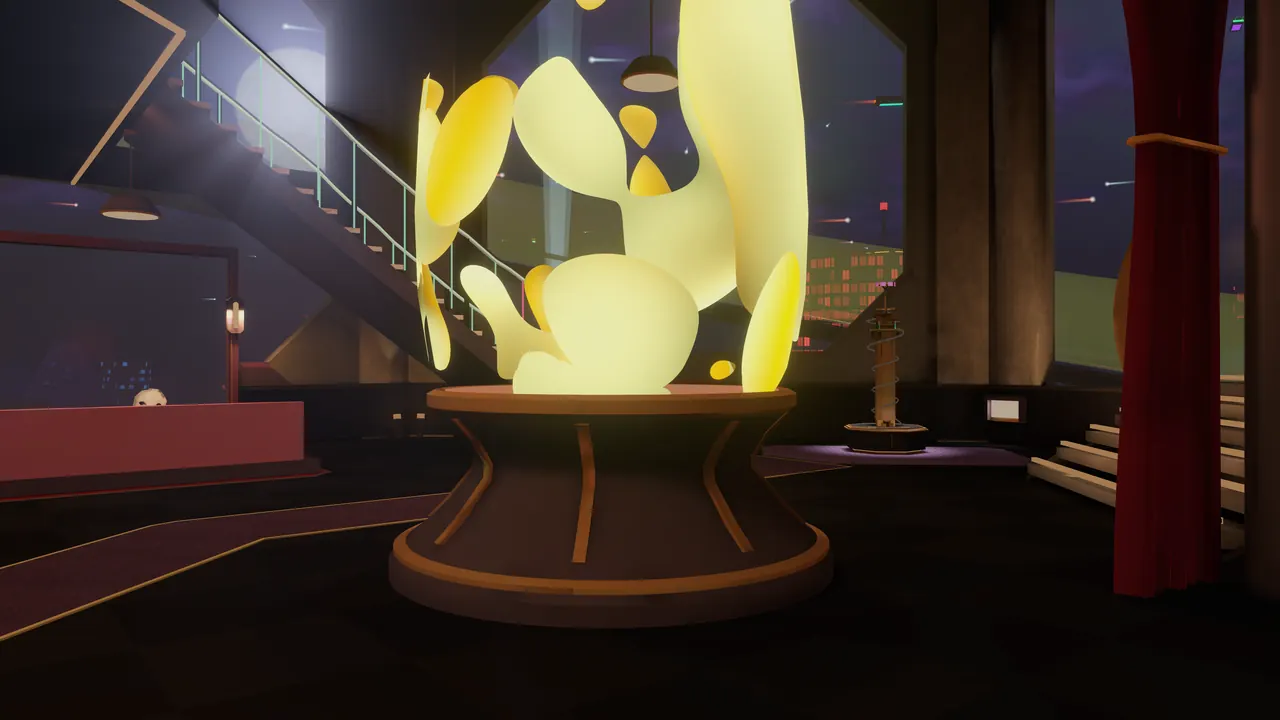 The giant lava lamp